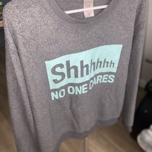 Graphic sweater grey size xl 15/17